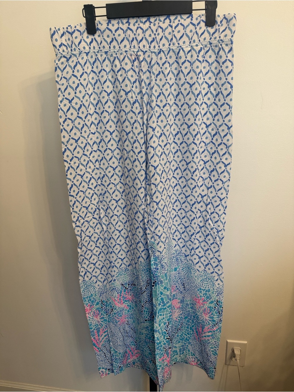 Lilly Pulitzer Womens Bal Harbour Palazzo Pants Multicolor Size Medium